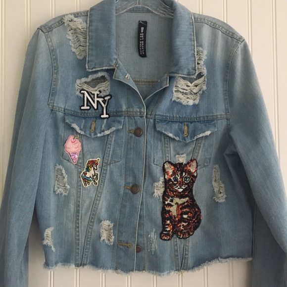 Design Lab Lord & Taylor Jackets & Blazers - Design Lab Lord & Taylor denim jacket SIZE L